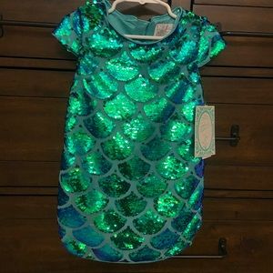 Disney Ariel sequin dress, size 3T